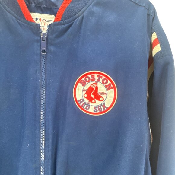 Vintage Boston Red Sox Jacket MLB 90s Starter Bomber Mens Large USA - Picture 4 of 9